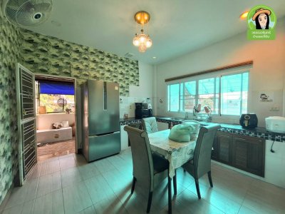 บ้านเดี่ยวชั้นเดียวยกสูง ทำเลบ้านแต้ ต.คำขวาง อ.วารินชำราบ