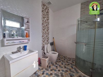 บ้านเดี่ยวชั้นเดียวยกสูง ทำเลบ้านแต้ ต.คำขวาง อ.วารินชำราบ