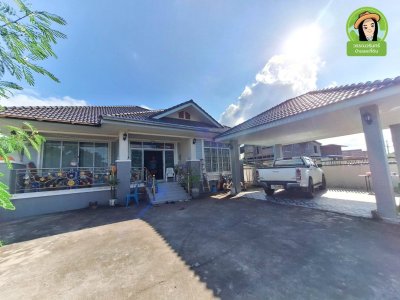 บ้านเดี่ยวชั้นเดียวยกสูง ทำเลบ้านแต้ ต.คำขวาง อ.วารินชำราบ