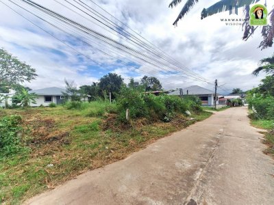 ที่ดินแปลงสวย โซนวารินชำราบ อยู่กึ่งกลางระหว่างตลาดเจริญศรี