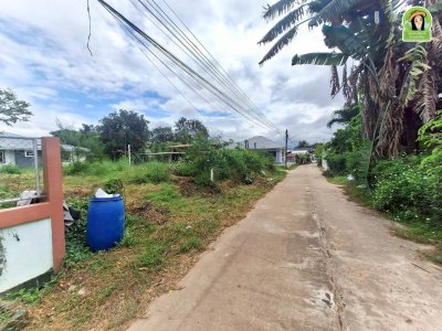 ที่ดินแปลงสวย โซนวารินชำราบ อยู่กึ่งกลางระหว่างตลาดเจริญศรี