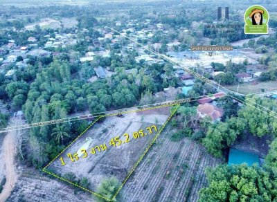 ที่ดินเปล่า บ้านขัวไม้แก่น อ.วารินฯ