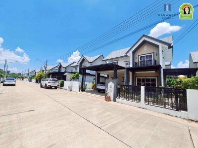 บ้านเดี่ยว 2 ชั้น สไตล์อังกฤษ แบบบ้าน J2 ในโครงการสารินลิฟวิ่ง