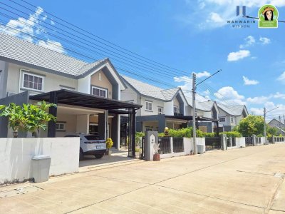 บ้านเดี่ยว 2 ชั้น สไตล์อังกฤษ แบบบ้าน J2 ในโครงการสารินลิฟวิ่ง