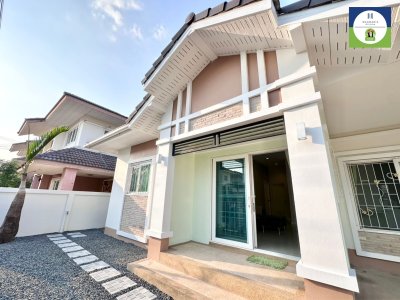 บ้านชั้นเดียวหลังมุม รีโนเวทใหม่ พร้อมเข้าอยู่ได้เลย