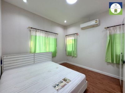 บ้านชั้นเดียวหลังมุม รีโนเวทใหม่ พร้อมเข้าอยู่ได้เลย