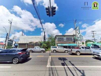 ที่ดินเปล่า ทำเลดี ติดถนนสถลมาร์ค ใกล้ ธกส.วารินชำราบ