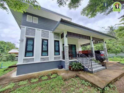 บ้านเดี่ยวชั้นเดียว โซนไร่น้อย ห่างจากถนนเลี่ยงเมืองโนนหงษ์ทอง-กุดลาด