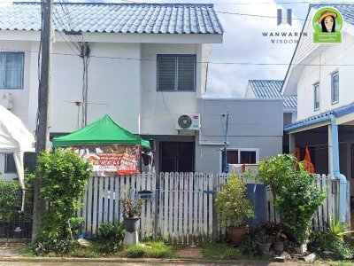 บ้าน 2 ชั้น ในโครงการบ้านเอื้ออาทรดอนกลาง หลังโตโยต้าดีเยี่ยม