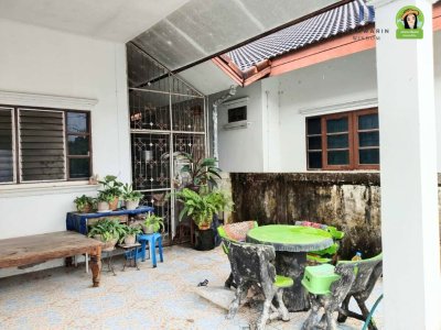 บ้านเดี่ยวชั้นเดียว ในหมู่บ้านสันติสุข 1  โซนบ้านนิคม