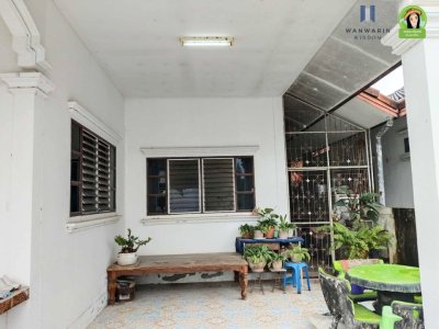 บ้านเดี่ยวชั้นเดียว ในหมู่บ้านสันติสุข 1  โซนบ้านนิคม