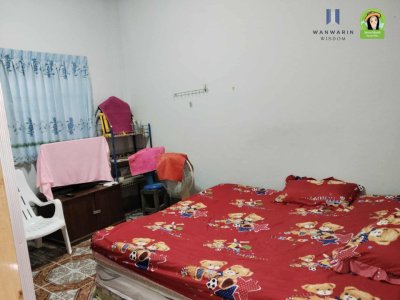 บ้านเดี่ยวชั้นเดียว ในหมู่บ้านสันติสุข 1  โซนบ้านนิคม