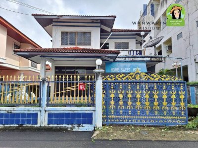 บ้านเดี่ยว 2 ชั้น ทำเลดี ในตัวเมือง ข้างหอพักธนกรแมนชั่น