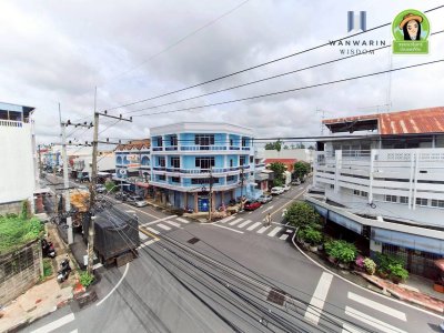 อาคารพาณิชย์ 3 ชั้น ติดถนนเขื่อนธานี