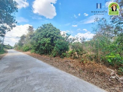 ที่ดินเปล่า ใน ต.ขี้เหล็ก จากถนนชยางกูรเข้ามาเพียง  3 นาที