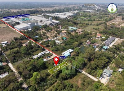 ที่ดินเปล่า ในซอยดวงเจริญ 2 บ้านดวงเจริญ