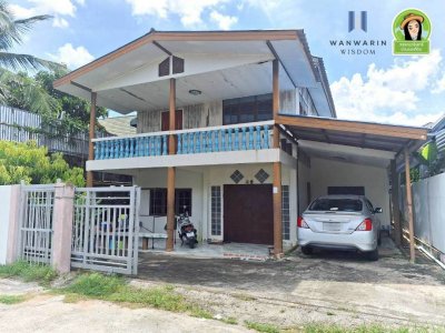 บ้านเดี่ยว 2 ชั้นพร้อมที่ดินเปล่า ในซอยนาคำ 10