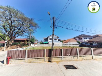 ที่ดินเปล่า แปลงมุม ติดถนน 2 ด้าน ในซอยชยางกูร 34