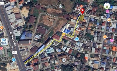 ที่ดินเปล่า แปลงมุม ติดถนน 2 ด้าน ในซอยชยางกูร 34