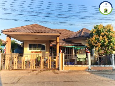 บ้านเดี่ยวชั้นเดียว ในโครงการบ้านภัคภิรมย์