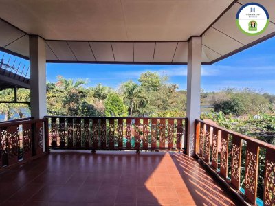 บ้านเดี่ยว 2 ชั้น สไตล์เรือนไทย หลังโรงพยาบาลวารินชำราบ