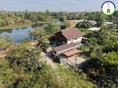 บ้านเดี่ยว 2 ชั้น สไตล์เรือนไทย หลังโรงพยาบาลวารินชำราบ