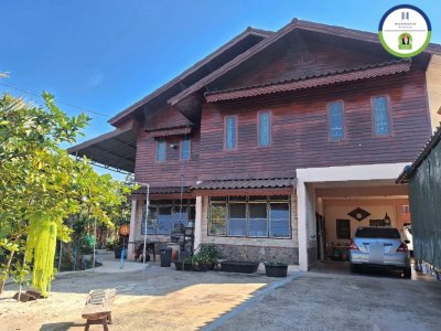 บ้านเดี่ยว 2 ชั้น สไตล์เรือนไทย หลังโรงพยาบาลวารินชำราบ