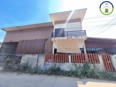 บ้านเดี่ยว 2 ชั้น พร้อมโกดัง ในซอยคำเจริญ 29