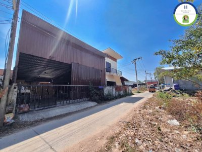 บ้านเดี่ยว 2 ชั้น พร้อมโกดัง ในซอยคำเจริญ 29