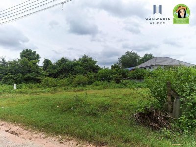 ที่ดินเปล่า ติดถนนทุ่งขาม-ทุ่งหลวง ใกล้ตลาดขามใหญ่เพียง 400 เมตร