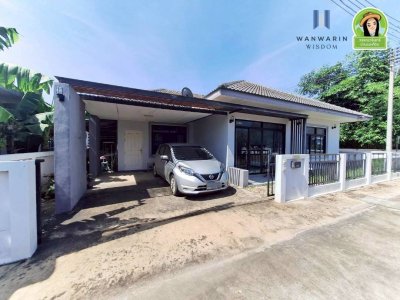 บ้านเดี่ยวชั้นเดียว ในโครงการอัพทาวน์วิลล่า โนนหงษ์ทอง