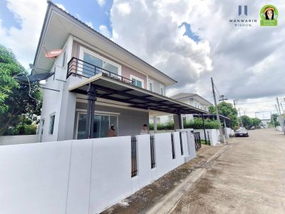 บ้านเดี่ยว 2 ชั้น หลังมุมในโครงการสารินลิฟวิ่งขามใหญ่