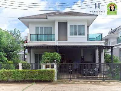 บ้านเดี่ยว 2 ชั้น ในโครงการศิริทรัพย์ 3 ห้วยวังนองทำเลดี