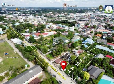 ที่ดินเปล่า ทำเลดี ในซอยถนนท่าบ่อ ต.แจระแม