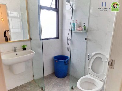 บ้านสองชั้น ในโครงการอรุณโฮม โนนหงษ์ทอง