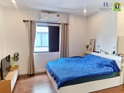 บ้านสองชั้น ในโครงการอรุณโฮม โนนหงษ์ทอง