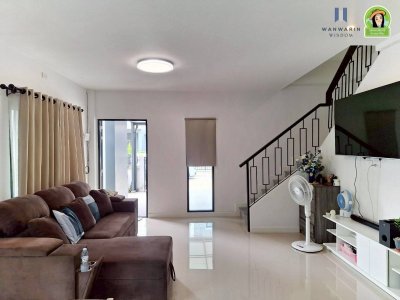 บ้านสองชั้น ในโครงการอรุณโฮม โนนหงษ์ทอง