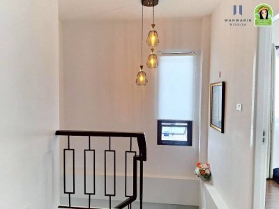 บ้านสองชั้น ในโครงการอรุณโฮม โนนหงษ์ทอง