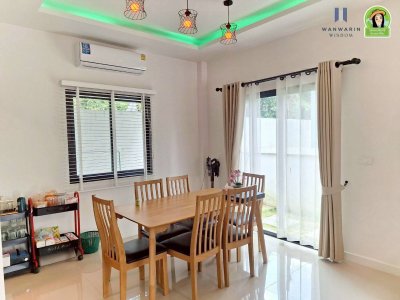 บ้านสองชั้น ในโครงการอรุณโฮม โนนหงษ์ทอง