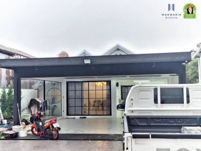 บ้านเดี่ยวชั้นเดียว พร้อมกิจการร้านกาแฟ ในตัวอำเภอเมืองสิรินธร