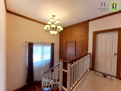 บ้านเดี่ยว 2 ชั้นในโครงการสาริน7 วารินชำราบ ที่ดินโฉนด 2 แปลง