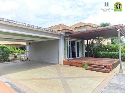 บ้านเดี่ยว 2 ชั้นในโครงการสาริน7 วารินชำราบ ที่ดินโฉนด 2 แปลง