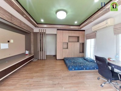 บ้านเดี่ยว 2 ชั้นในโครงการสาริน7 วารินชำราบ ที่ดินโฉนด 2 แปลง