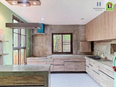 บ้านเดี่ยว 2 ชั้นในโครงการสาริน7 วารินชำราบ ที่ดินโฉนด 2 แปลง