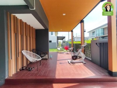 บ้านหรู 2 ชั้น ใกล้สวนวนารมย์ ในโครงการสุดพรีเมียม “สารินวิสต้าไลท์ สวนวนารมย์”