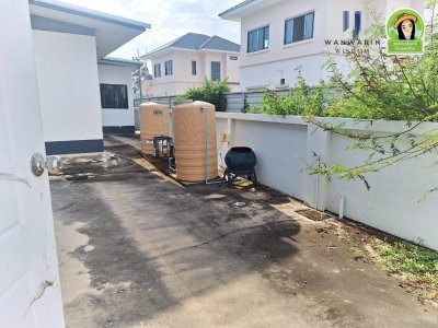 บ้านเดี่ยวชั้นเดียว(บ้านใหม่) ในโครงการเจริญทรัพย์โมเดิร์น 14 ใกล้วัดตำแย