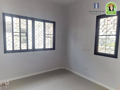 บ้านเดี่ยวชั้นเดียว(บ้านใหม่) ในโครงการเจริญทรัพย์โมเดิร์น 14 ใกล้วัดตำแย