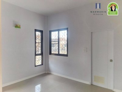 บ้านเดี่ยวชั้นเดียว(บ้านใหม่) ในโครงการเจริญทรัพย์โมเดิร์น 14 ใกล้วัดตำแย