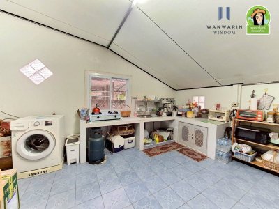 บ้านเดี่ยวชั้นเดียว ในซอยเสรี โซนดอนกลางทำเลหลังหัวมุม