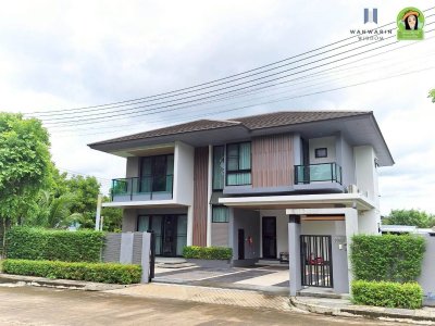 บ้านเดี่ยว 2 ชั้นในโครงการสารินเรสซิเดนซ์ หรูหรา หลังใหญ่